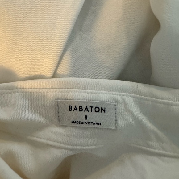 Aritzia Babaton Manuel Classic White Button Down Shirt - Picture 7 of 7